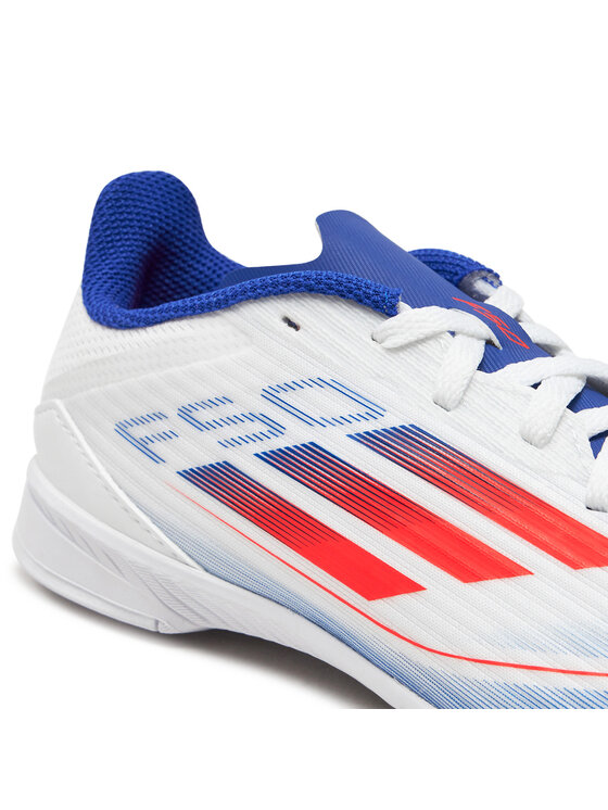 adidas Buty do piłki nożnej F50 League In J IF1368 Biały