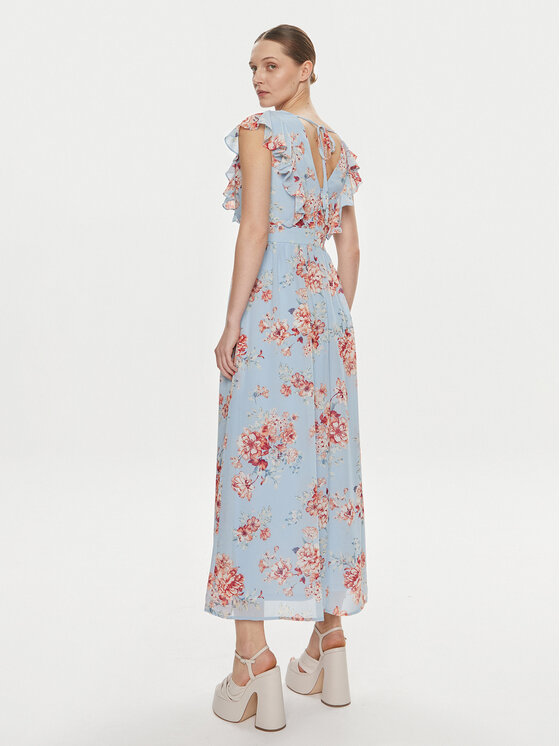 Vila Vila Sommerkleid Karin 14089077 Himmelblau Regular Fit