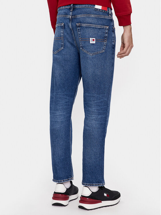Tommy Jeans Tommy Jeans Traperice DM0DM18174 Tamnoplava Tapered Fit