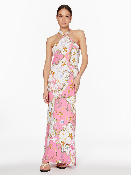 Guess Guess Vasarinė suknelė E3GK03 WF9S0 Rožinė Regular Fit