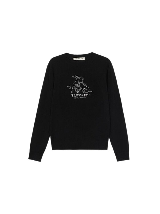 Trussardi Trussardi Cardigan M0348000036N033 Nero Regular Fit