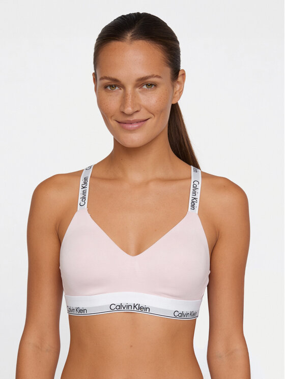 Calvin Klein Underwear Calvin Klein Underwear Podprsenka Bralette LV00QF8504 Ružová