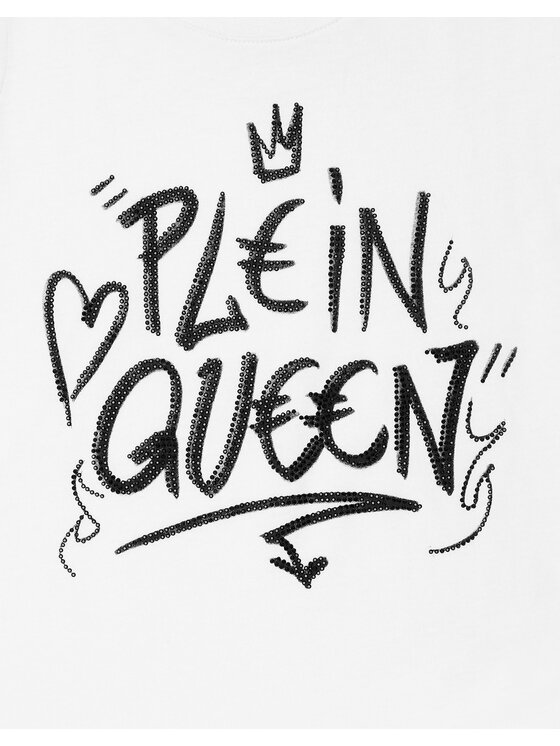 PHILIPP PLEIN PHILIPP PLEIN T-shirt 27823 Bianco Regular Fit