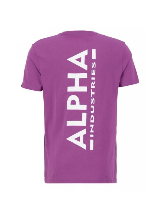 Alpha Industries Alpha Industries T-Shirt AI.128507-677-M Fioletowy Basic Fit