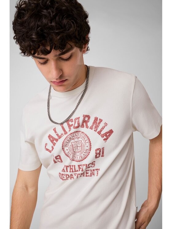 Guess Guess T-Shirt 183245 Bílá Classic Fit