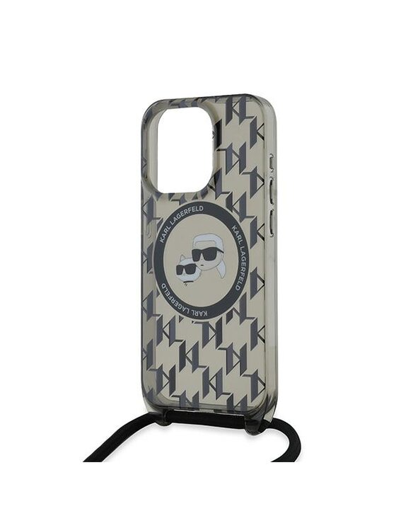 KARL LAGERFELD KARL LAGERFELD Etui na telefon Apple iPhone 15 Pro Czarny