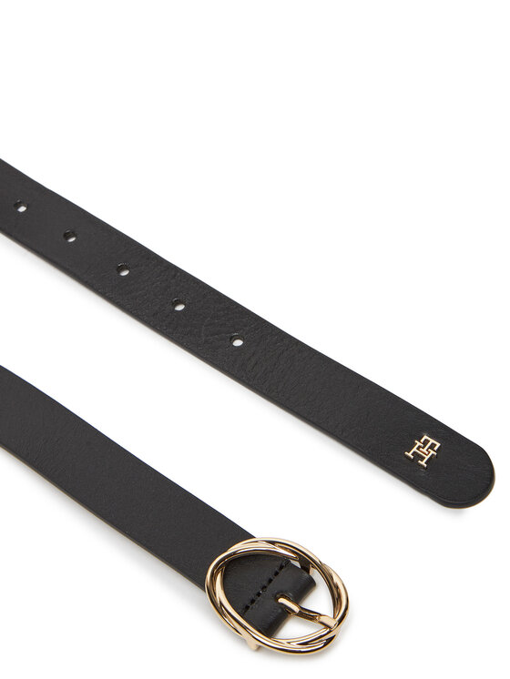 Tommy Hilfiger Tommy Hilfiger Moteriškas Diržas Th Chic 2.5 AW0AW17932 Juoda