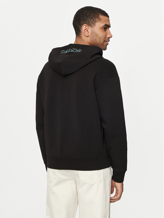 Calvin Klein Calvin Klein Sweatshirt Shadow Embosed Logo K10K113088 Schwarz Regular Fit