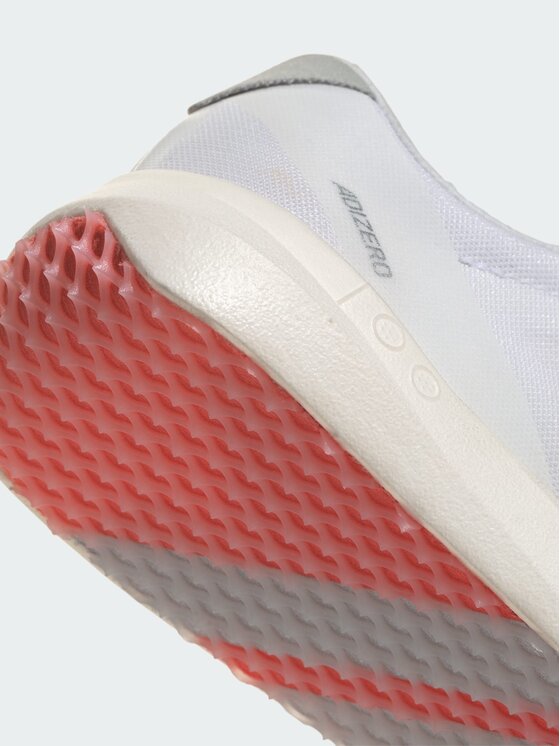 adidas adidas Kolce do biegania Adizero TJ/PV Track and Field Biały