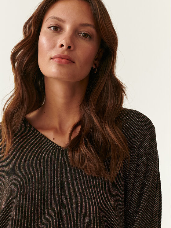 Tatuum Tatuum Блуза Overi T2224.046 Черен Oversize