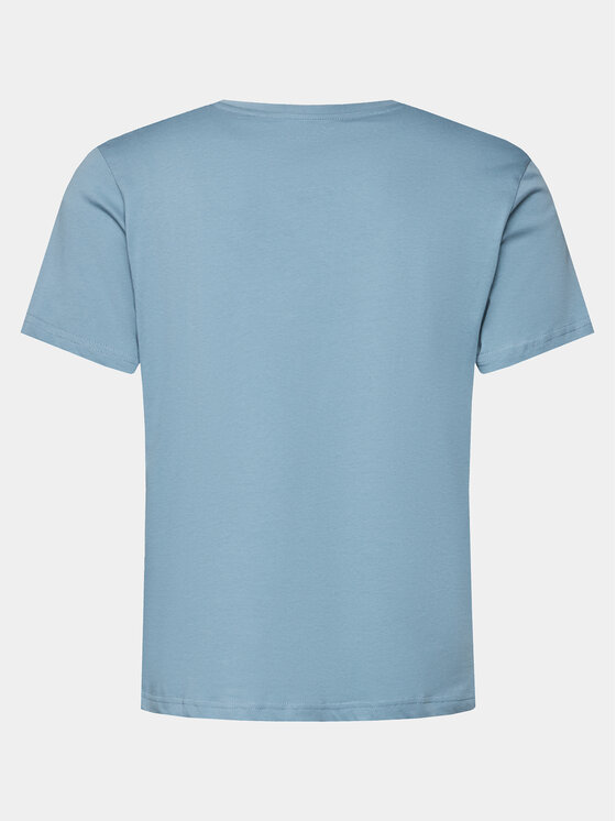 Alpha Industries Alpha Industries Tričko Basic T Small Logo 188505 Modrá Regular Fit