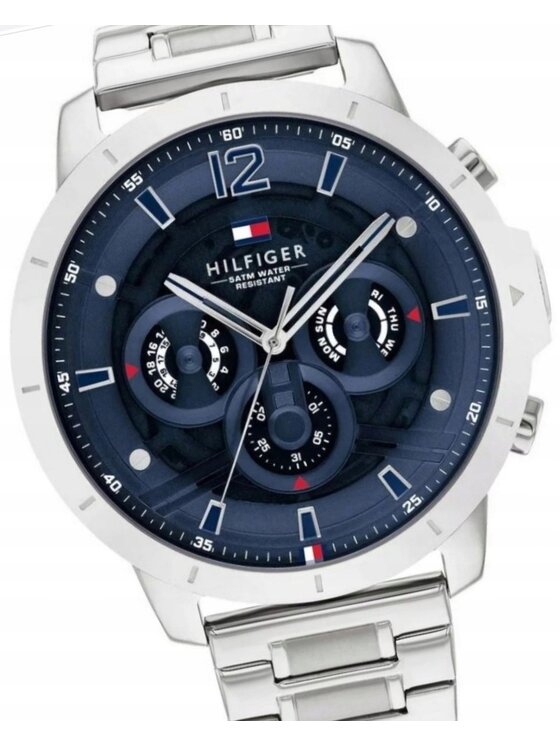 Tommy Hilfiger Tommy Hilfiger Zegarek 1710492 Srebrny