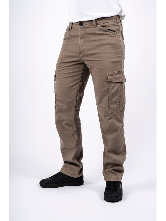 Marcus Marcus Pantaloni di tessuto Jeremy Cargo Marrone Regular Fit