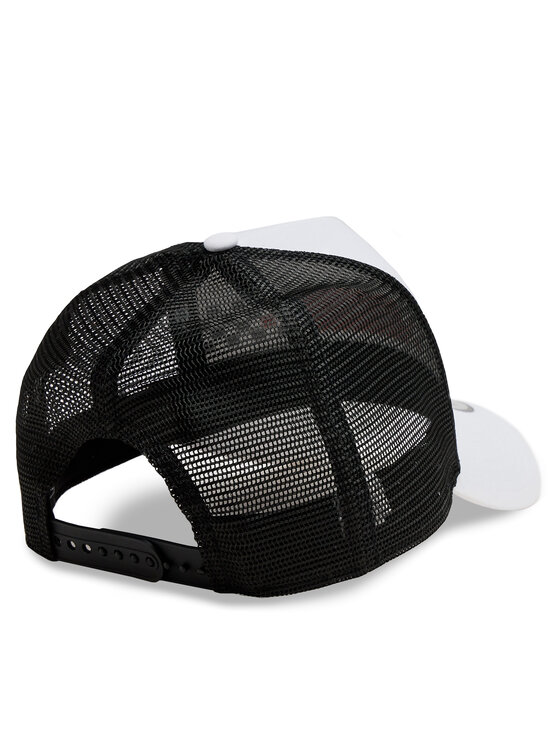 New Era New Era Czapka z daszkiem Checker Print Trucker Aprilia 60435563 Biały