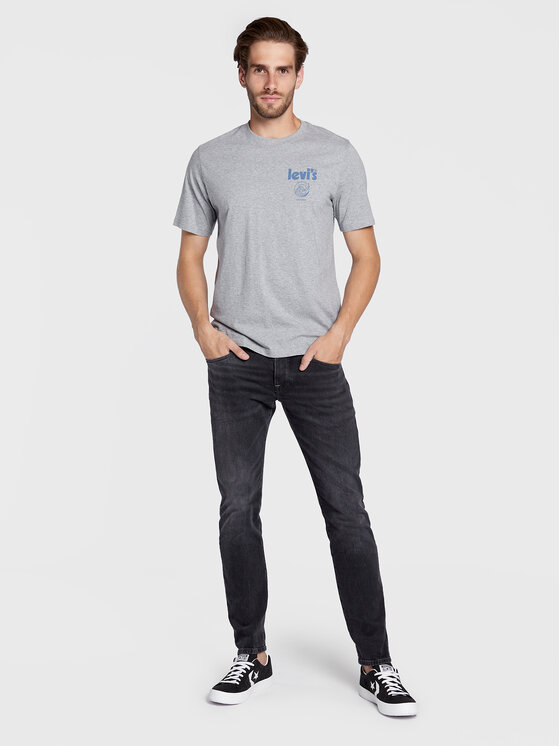 T-shirt 16143-0626 Grigio Relaxed Fit