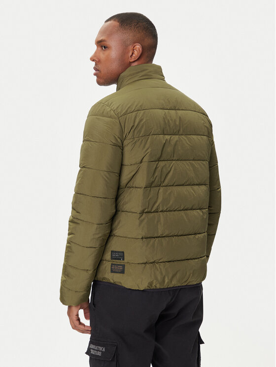Aeronautica Militare Aeronautica Militare Kurtka przejściowa 252AB3022UCT04214 Zielony Regular Fit