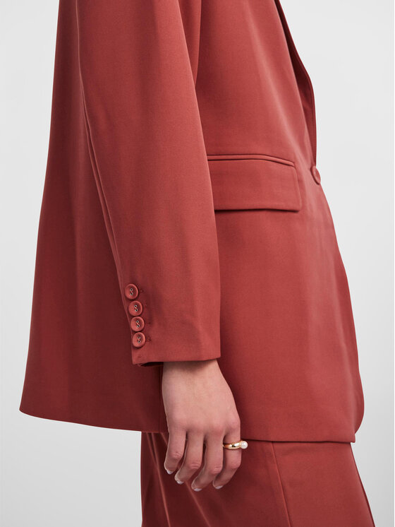 YAS YAS Švarkas 26030762 Ruda Regular Fit