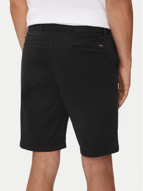 BOSS Boss Bavlnené šortky Chino-Slim 50513026 Čierna Slim Fit