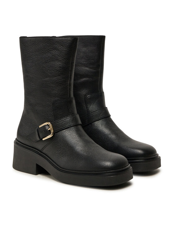 Pollini Pollini Botki SA24086G1LTC0000 Czarny