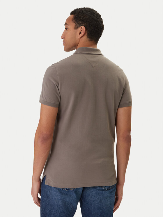 Tommy Jeans Tommy Jeans Polo särk DM0DM20676 Beež Slim Fit