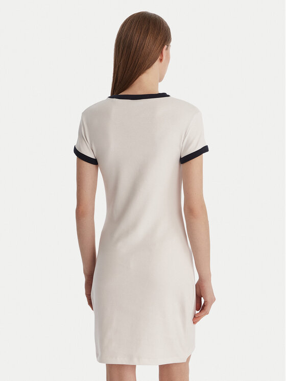 Guess Guess Kleid für den Alltag V6GK05 K2988 Weiß Regular Fit