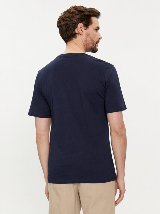 Jack&Jones Jack&Jones T-Shirt Setra 12247985 Granatowy Standard Fit