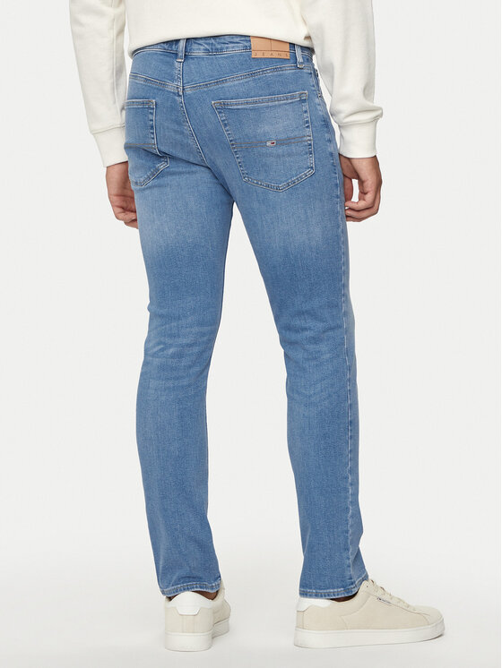 Tommy Jeans Tommy Jeans Traperice Scanton DM0DM20202 Plava Slim Fit
