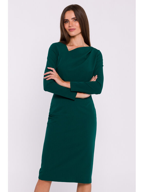 Stylove Stylove Sukienka wieczorowa S376 Zielony Ladies Fit