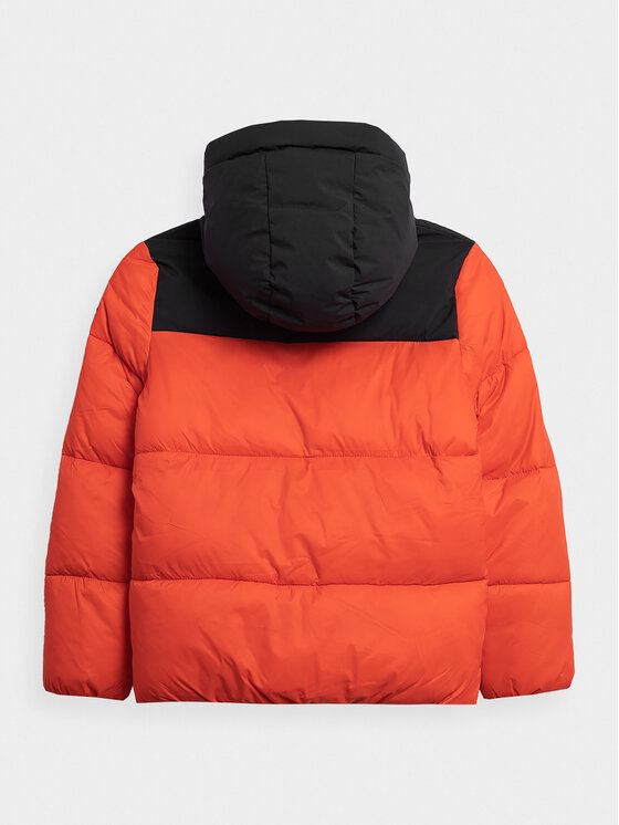 4F 4F Kurtka zimowa 4FJAW23TDJAM274 Czerwony Regular Fit
