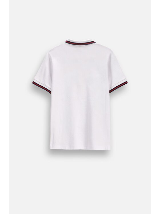 Coccodrillo Coccodrillo Polokošile ZC6143601EJB-001 Bílá Regular Fit
