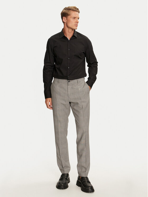 HUGO Hugo Cămașă Koey 50524832 Negru Regular Fit