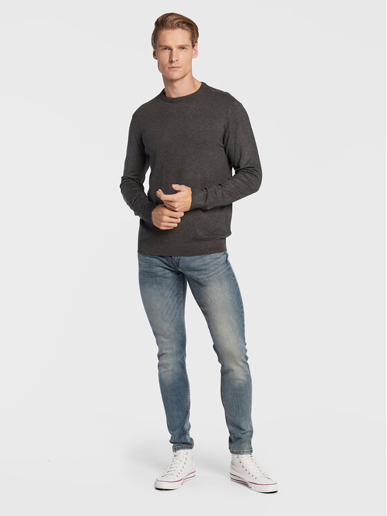 Maglione Essential M-NOOS-KWR002 Grigio Regular