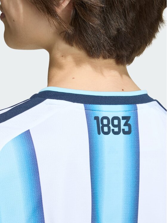 adidas adidas Koszulka techniczna Argentina 26 Home Kids Jersey Biały Regular Fit