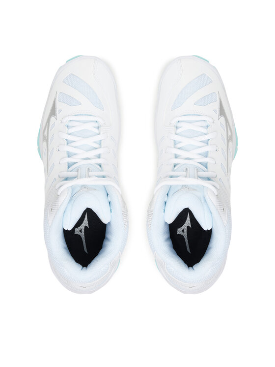 Mizuno Mizuno Buty halowe Wave Voltage 2 Mid V1GC2465 Biały