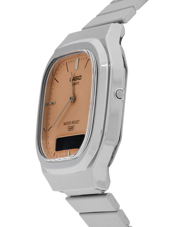 Casio Casio Hodinky Vintage AQ-240E-4AEF Strieborná