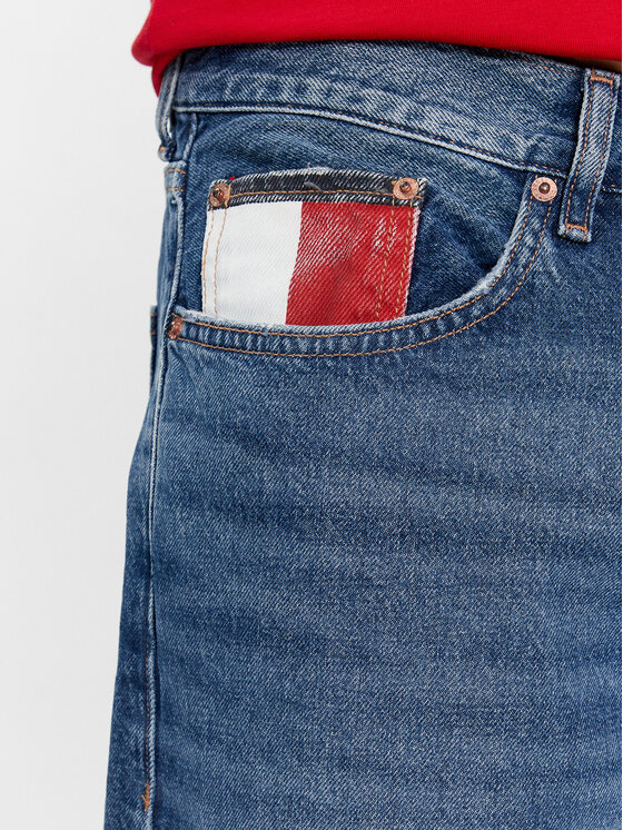 Tommy Jeans Tommy Jeans Jeansy Isaac Rlxd Tapered Ah6037 DM0DM18224 Tmavomodrá Relaxed Fit