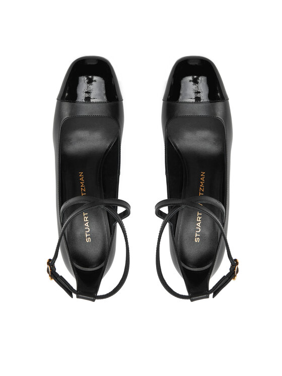Stuart Weitzman Stuart Weitzman Lodičky Eden Strap 85 SK085 Černá
