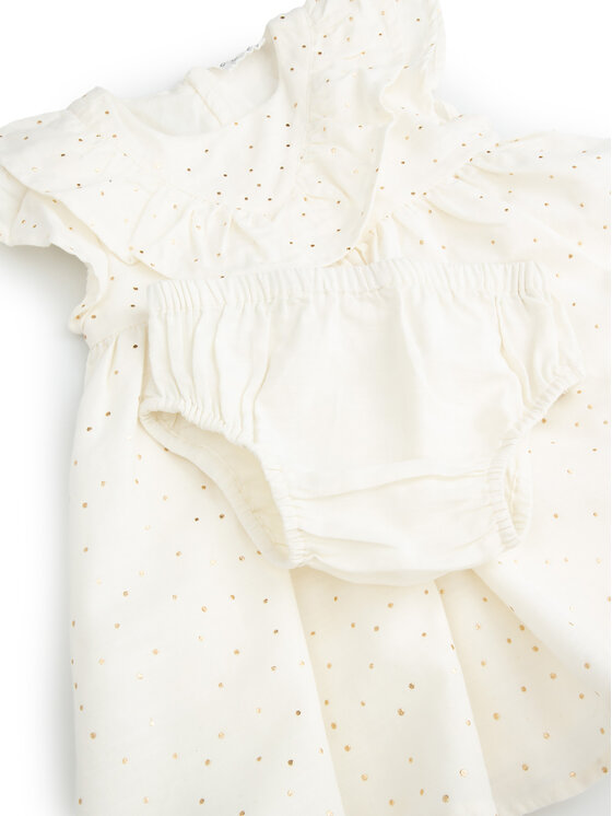 Coccodrillo Coccodrillo Sukienka codzienna WC5128202EBG Beżowy Regular Fit