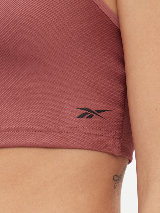 Reebok Reebok Marškinėliai Yoga Performance IM4046 Rožinė Fitted Fit