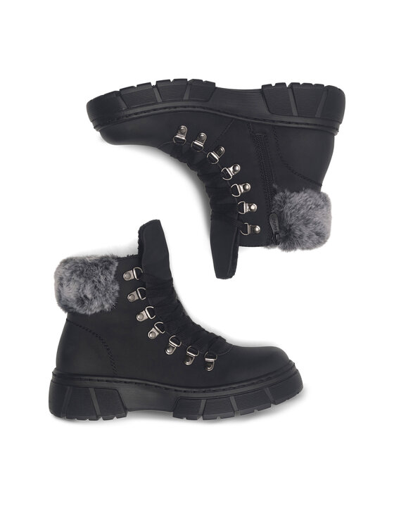 Go Soft Go Soft Schnürstiefeletten KATJA WS6157-01 Schwarz