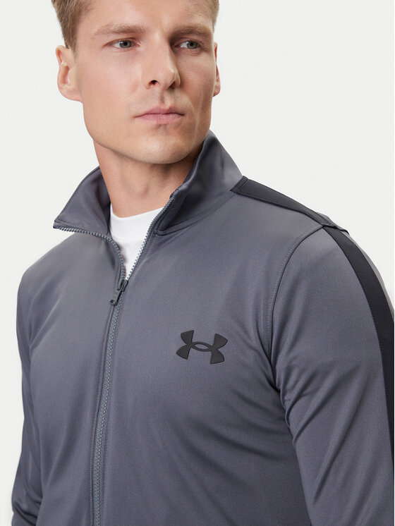 Under Armour Under Armour Dres Ua Knit Track Suit 1357139-025 Szary Fitted Fit