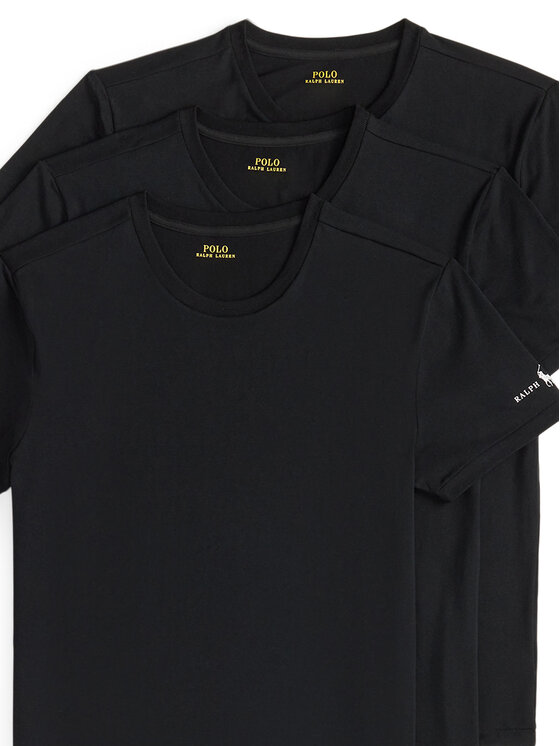 Polo Ralph Lauren Polo Ralph Lauren 3er-Set T-Shirts 714965508001 Schwarz Slim Fit