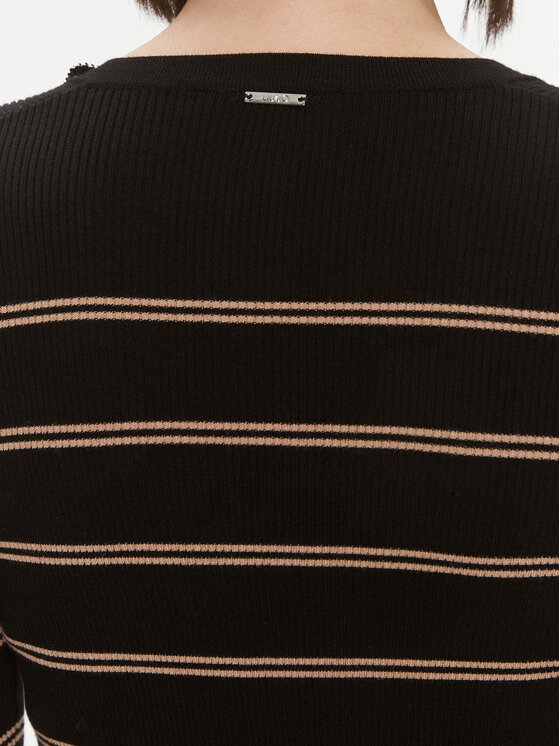 Liu Jo Liu Jo Φόρεμα υφασμάτινο MF3003 MS99E Μαύρο Slim Fit
