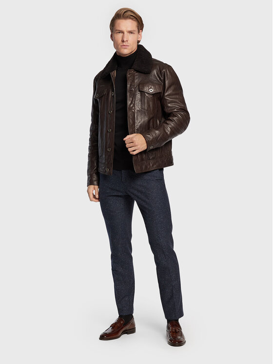 BOSS Boss Golf Musso-P 50468262 Czarny Slim Fit