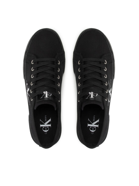 Calvin Klein Jeans Calvin Klein Jeans Tenisówki Essential Vulcanized 1 YM0YM00306 Czarny
