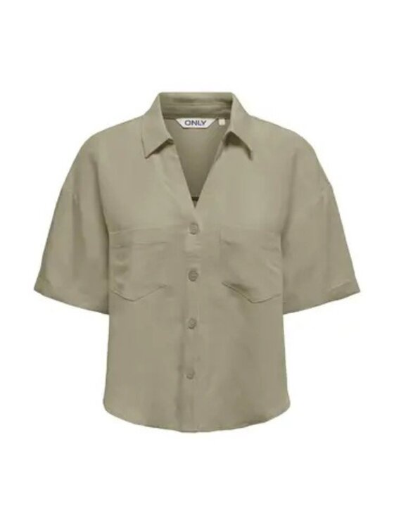ONLY ONLY Camicia Windy 15344693 Verde Regular Fit