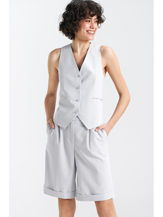 NIFE NIFE Vesta K03 Šedá Classic Fit