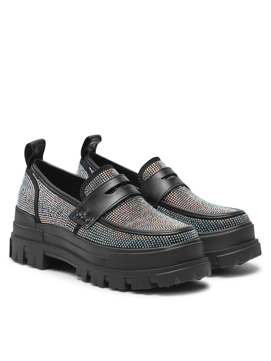 Buffalo Buffalo Loaferice Aspha Loafer 1624064 Crna