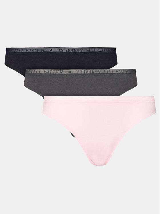 Tommy Hilfiger Tommy Hilfiger Set di 3 culotte classiche UW0UW05184 Multicolore