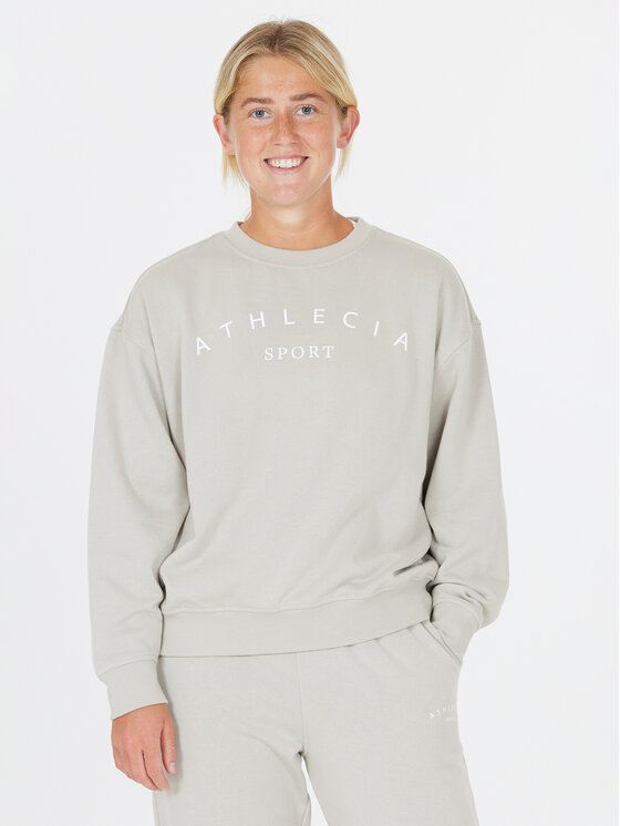 Női Pulóver Athlecia, Méret: 40, Bézs, Asport W Crew Neck EA233346
